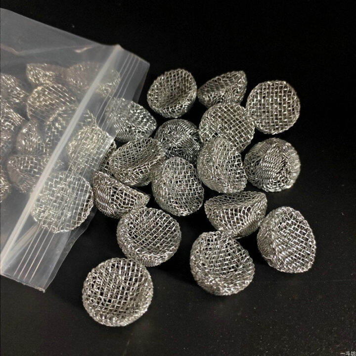 Metal Filter Screens For Smoking Pipes – Steel Ball Filters, 20/40/60/80/100 Pcs (USA Seller, Unbranded)