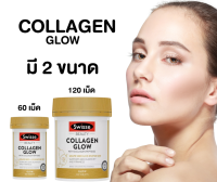 swisse Collagen glow 60 and 120 tablets.