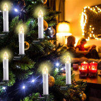 ChristmasNew Years LED Candles lamp Light Flameless Remote свечи for Home Dinner Party Christmas Tree Decoration Lamp