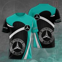 Xzx180305 for Benz MERG AMG Petronas F1 racing 3D t rough summer fashion mens oversized T-rod clothing tes Ops