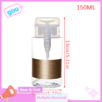 Gou 150 200 300Ml เล็บขวดขวดจ่ายแบบปั๊มเปล่าแต่งหน้าน้ำยาล้างขวด