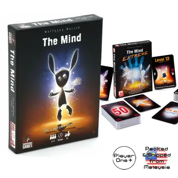 NSV | The Mind UK version | Card Game | Ages 8+ | 2-4 Players | 20 Minutes  Playing Time