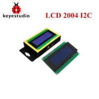 Keyestudio I2c Lcd 20X4 2004โมดูลจอแสดงผลชนิด Lcd สำหรับ Arduino Uno R3 Mega 2560 R3ตัวอักษรสีขาวบนแสงสีฟ้า