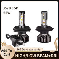 2PCS LED 20000LM Mini Car Headlight Bulbs H1 H7 H8 H9 H11 Headlamps Kit 9005 HB3 9006 HB4 Auto Lamps 6000K 8000K