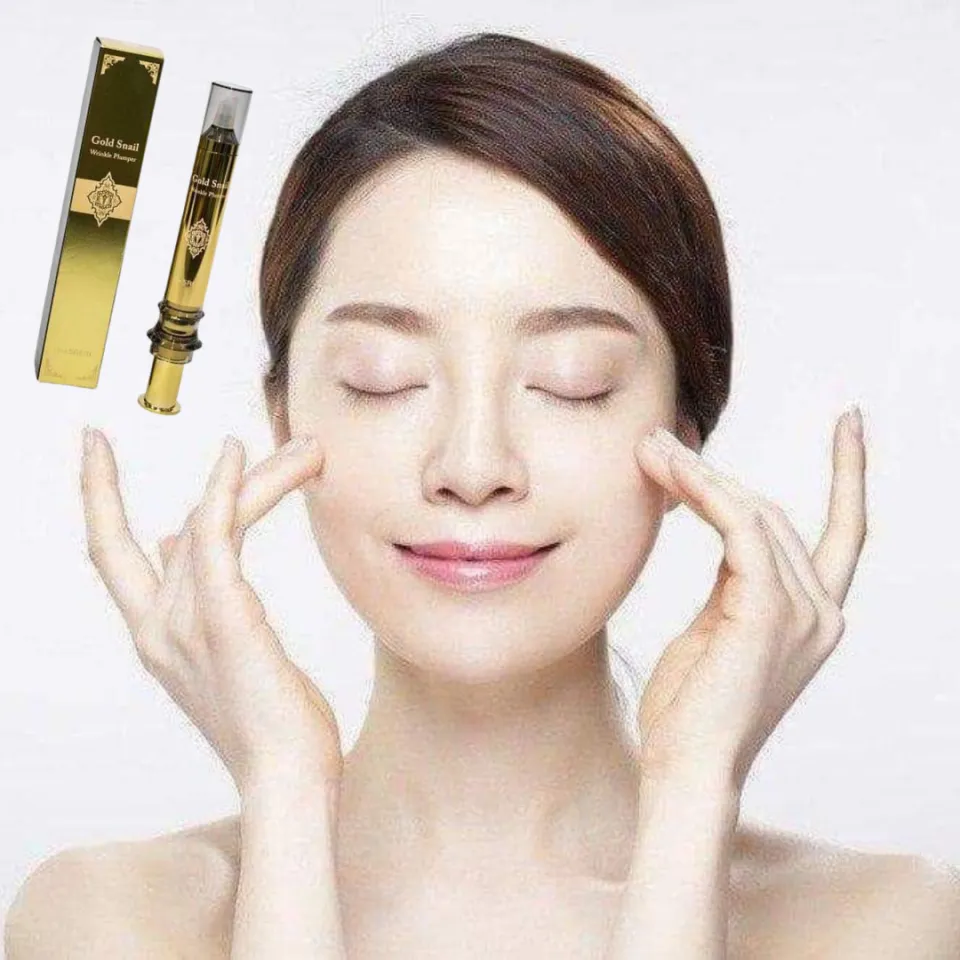 The Saem Gold Snail Wrinkle Plumper 2x Power of Skin Whitening and