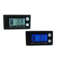 Battery Capacity Indicator DC 7-68V Lead Acid Lithium Car Motorcycle Voltmeter Meter Voltage Gauge