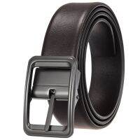 Pin buckle belt leather belts on the second floor punching leisure LY35-23782-4 ☇▧☾