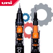 Uni bút chì cơ khí M5-452 kuru toga Bút chì vẽ 0.5mm trọng tâm thấp xoay