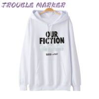 TroubleMaker เสื้อฮู้ด เสื้อแขนยาวอบอุ่น หลวมและสบาย ล้ำสมัย ทันสมัย เท่ ทันสมัย WWY2392Z74 38Z230923