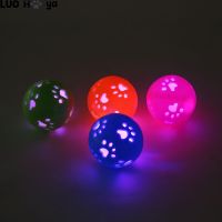 〖Love pets〗 2022 Dog Toys LED Glowing Ball Interactive Toy for Puppy Non-slip Dog Rolling Ball Anti-bite Waterproof Dog Accessories