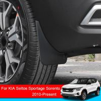 ABS 4PCS Car Mudflaps Mudguards Fender Splash Guards Mud Flaps For KIA Seltos SP2 Sportage SL QL Sorento UM YB 2010-Present