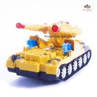 ProudNada Toys ของเล่นเด็ก รถถัง รถชนถอย(มี 2 สีให้เลือก) WORLD OF TANKS NO.8369-2