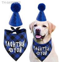 ❈ Dog Birthday Party Decoration Set Pet Triangle Scarf Cute Hat Bow Tie Collar Dog Accessory Birthday Decoration Supplies