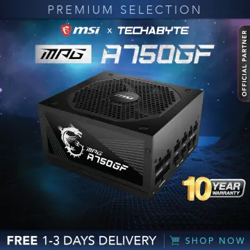 MSI MPG A750GF Power Supply Review