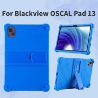 เคสสีดำดู OSCAL Pad 13 10.1 Penutup Oscalpad 4 Kantung Udara Tahan Benturan Silikon Lembแต่ Standar Stabilil