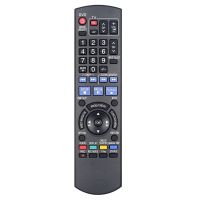 1 Piece N2QAYB000134 Remote Control Black Replacement for Panasonic DVD Player DMR-EH57 DMR-EH67 DMR-EH68 DMR-EH58