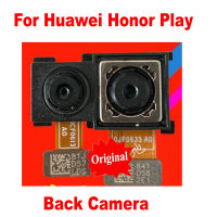 โมดูลกล้องหลังด้านหลังหลักคู่ใหญ่ทดสอบการทำงานของแท้สำหรับ COR-AL00 Huawei Honor Play COR-AL10 COR-L29สายเคเบิลงอได้โทรศัพท์ SXT37121สมาร์ทโฟนเลน