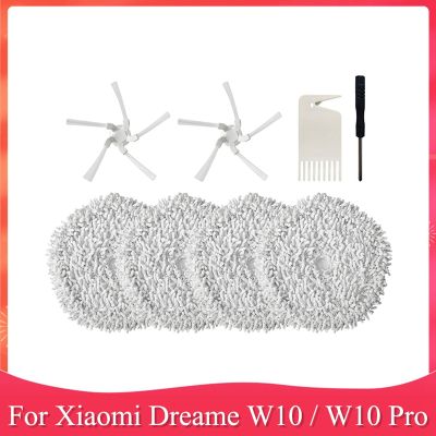 Accessory Kit for Xiaomi Dreame W10 / W10 Pro Robot Vacuum Cleaner Side Brush Mop Cloth Replacement Parts