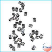 X-STARRY 60pcs 60ชิ้นค่ะ ลูกปัดเงินโบราณ โลหะผสมอัลลอยด์ เงินโบราณ ลูกปัดป้ายราศี ลูกปัดหลอดกลม เงินชุบเคลือบ ดวงชะตาลูกปัด การทำหัตถกรรมเครื่องประดับ DIY