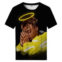 2021 Hip Hop Rapper Juice WRLD 3D Printed T-shirt Men/women Casual Short Sleeve O-Neck Fashion Harajuku Sweatshirt Tops