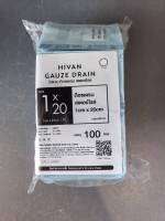 ก๊อซเดรน สเตอร์ไรด์ Gauze Drain Sterile ยี่ห้อ Hivan 1x20cm 100 ซอง