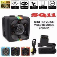 พร้อมส่ง 1080P MINI กล้อง SQ11 HD  Night Vision Motion DVR Micro กล้องกีฬา DV วิดีโอกล้องขนาดเล็ก