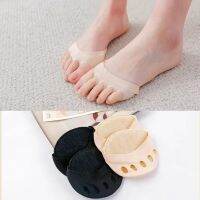 Forefoot Pads for Women High Heels Shoes Anti-slip Insert Foot Ball of Cushions Forefoot Socks Heel Comfortable Forefoot Socks Shoes Accessories