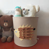 Baby Laundry Basket Bag Cartoon Animal Foldable Felt Pet Toy Storage Box Buckets Dirty Clothes Basket Box Organizer Room Decor