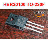 5pcs HBR20100 TO-220F HBR20100C HBR20100CT HBR20100S HBR20100V 20100 TO220F 20A/100V Schottky Rectifier Diode new original