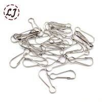 ❐ 100pcs/lot silver Metal buckle Snap hook Bag hanger Lobster Clasp DIY Sewing handmade Key chain button