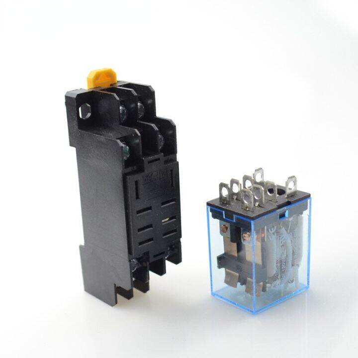 10a-dpdt-relay-ly2n-general-purpose-relay-ly2nj-with-power-relay-base-socket-8-pins-ly2-relay-switch-electrical-circuitry-parts