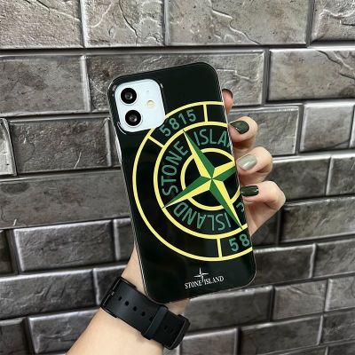 xrบอดี้14pro Apple XR ดัดแปลง 13Pro Ultimate Edition Stone Island Tarot ยี่ห้อซิลิโคนเหลวเคสโทรศัพท์สร้างสรรค์ที่สกปรกและทนต่อการตก