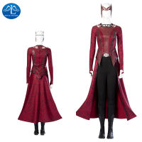 Scarlet Witch Cosplay Wanda Cosplay Costume In The Multiverse of Madness Cosplay Set for Woman Customizable