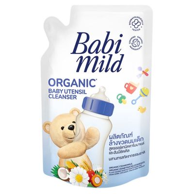 เบบี้มายด์ อัลตร้ามายด์ ผลิตภัณฑ์ล้างขวดนม กลิ่นเพียว แนชเชอรัล ชนิดเติม 600 มล.