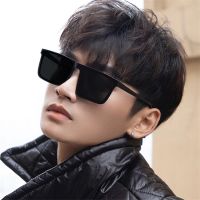 New Square Sunglasses Men Black Eyewear Square PC Lens Shades Oculos Eyeglasses Male Sun Glasses Gafas