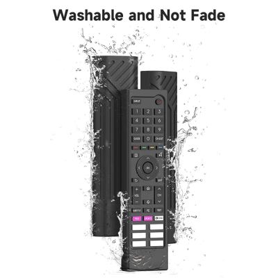 Silicone Protective Sleeves Anti Lost Waterproof Remote Control Cover Case Accessories for Hisense ERF3C80H Voice Remote Control