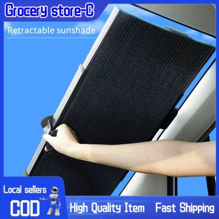 46/65cm Car Retractable Windshield AntiUV Car Window Shade Car Front