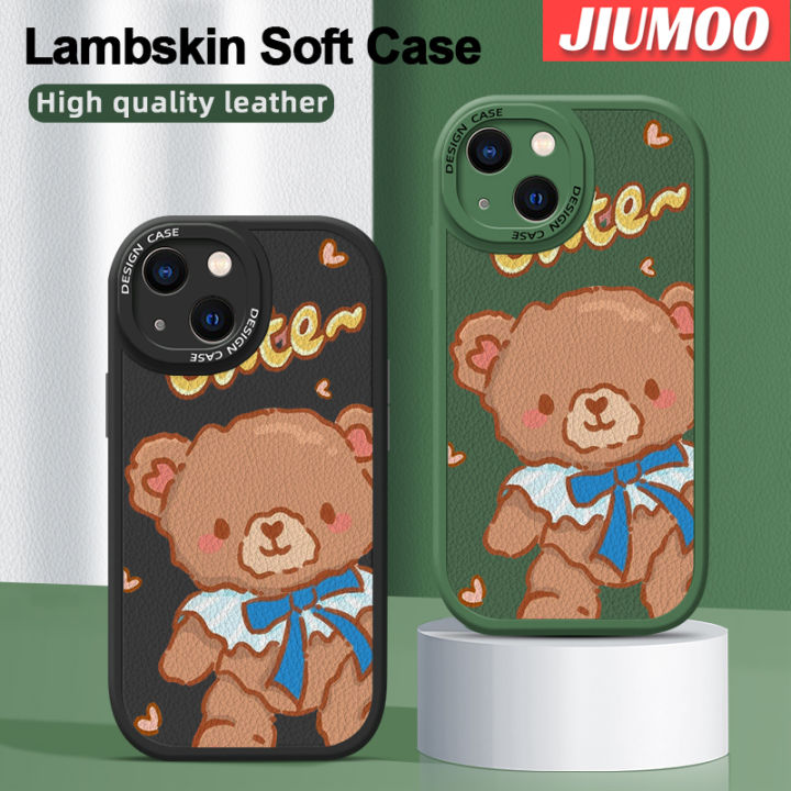 เคส-jiumoo-สำหรับ-xiaomi-poco-m4-pro-5g-redmi-note-11t-5g-note-11s-5g-เคสการ์ตูนน้อยน่ารักหมีแฟชั่นดีไซน์ใหม่เคสโทรศัพท์ซิลิโคนแบบหนังนิ่มคลุมเต็มรูปแบบเคสป้องกันเลนส์กล้องเคสกันกระแทกลวดลาย