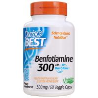 Doctor S Best, Benfotiamine พร้อม BenfoPure, 300 Mg,60แคปซูลใส่ผัก