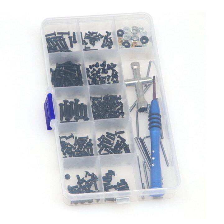 m2-m2-5-m3-screw-fastener-kit-tool-box-for-144001-144010-124007-124016-124017-124018-124019-rc-car-spare-parts