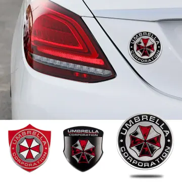 PU 3D Umbrella Corporation Resident Evil Car Sticker Decals [On Stock]