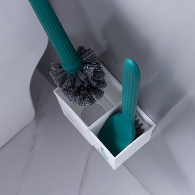 Toilet Brush Cactus Household Multifunctional Hair Brush Floor Cleaning Brush Wall-Mounted Aromatherapy Toilet Brush Set