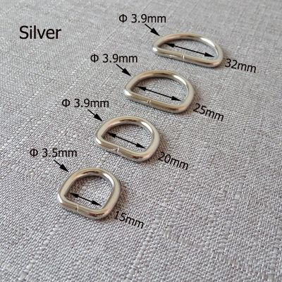 【CC】✉❁  1 Pcs 10mm 15mm 20mm 25mm 32mm Straps Webbing Metal Buckle D Rings Clasp Dog Collar Leash Harness Sewing Accessory