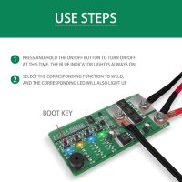 เครื่องเชื่อม DIY ขนาดเล็กจุดเชื่อมจุดเชื่อมแบตเตอรี่อัจฉริยะ6.5V-16V สำหรับ18650 26650 32650วงจรไฟฟ้าของแบตเตอรี่