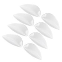 4 Transparent Silicone Adhesive Arch Support Gel Insole for Flat Feet Pain Eliminate Pronation - intl