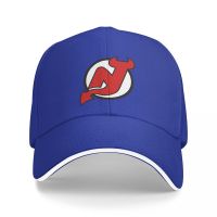 2023 New Product (readystock) New Jersey Devils Symbol Logo Nhl Sun Printing Baseball Cap Mens And Womens Fashion Wild Hip-hop Hat Outdoor Leisure Sports Couple Hat