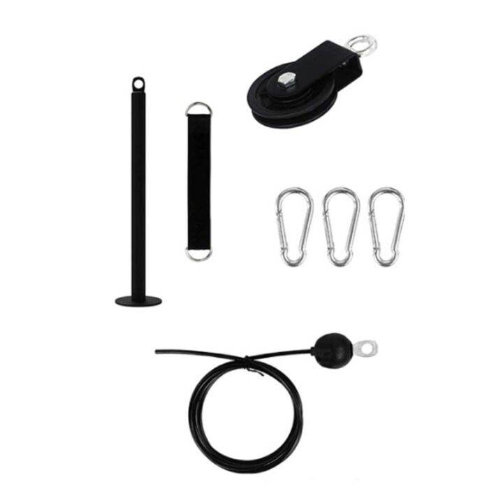 Pulley Rope DIY High Pull Down Arm Strength Triceps Muscle Exercises