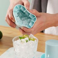 3D Silicone Ice Maker Cup Mold Cylinder Ice Cube Making Mould Summer Kitchen Accessories Home DIY Ice Whiskey Beer Maker Tool