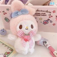 ?【Lowest price】MH พวงกุญแจน่ารักจี้ตุ๊กตาอะนิเมะ Kuromi Melody Cinnamoroll สาวนักเรียนกระเป๋าตุ๊กตา caroon รถพวงกุญแจเครื่องประดับตกแต่ง