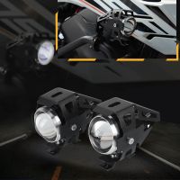 For YAMAHA XMAX X-MAX 125 250 300 400 12V Motorcycle Headlight Driving Spot Head Lamp Fog Light Spotlights 2018 2019 2020 2021